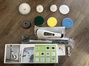 Multi-Purpose Wireless Electric Cleaning Brush for Bathroom Kitchen and Toilet