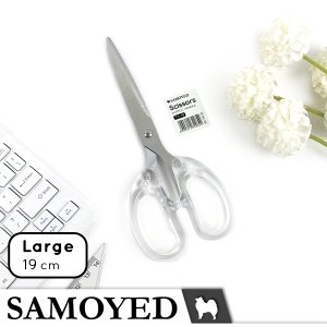 Gunting Besar Transparan Samoyed SC-T4-19: Keunggulan & Penggunaan