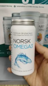 Norsk Omega 3 Pharmatech Hỗ trợ tim mạch và tăng cường hệ miễn dịch