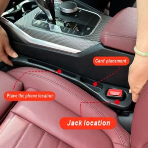 For Nissan X-Trail T30 T31 T32 T33 Car Seat Gap Filler Strip Sundries Leak-Proof Anti-Drop Plug Filler Sealing Strip Accessories