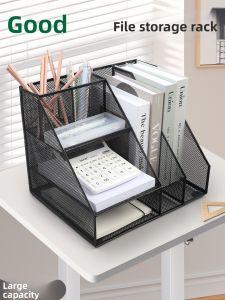 Good | File Organizer Desk Storage Rack A4 Iron