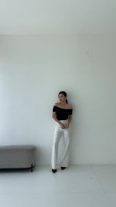 NZINGA JAEWON Top Atasan Wanita Bodycon Korea