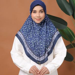 10 Colors Womens Ice Silk Soft Fabric Muslim Khimar Turban Comfortable Splicing Color Floral Tassel Breathable Headscarf for Ladies Casual Daily Wear Head Scarf #Lan1