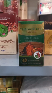 Thực phẩm chức năng Chaga-Betics Nấm Chaga Niphatu từ Nga hộp 60 viên và lọ 500ml