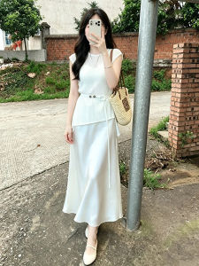 SUSIEYUAN | Women Summer OOTD Styling Whole Set Knitwear and Tank Dress