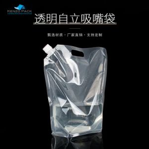 ราคาสุดพิเศษถุงบรรจุของเหลว ถุงฝาเกลียว 1000ml ถุงก้นตั้ง อย่างหนา ฉีกขาดยาก ts99