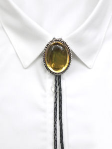 Europe America Japan and South Korea Bolotie Osamu Dazai Wenhao Stray Dogs Retro Metal Gem Bolo Tie Cos Accessories Ins