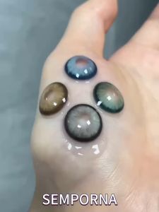 Eyeshare Softlens Big Eyes SEMPORNA BROWN 1Pasang 14.2mm Lensa Kontak Warna Softlen Softlens Mata Korea