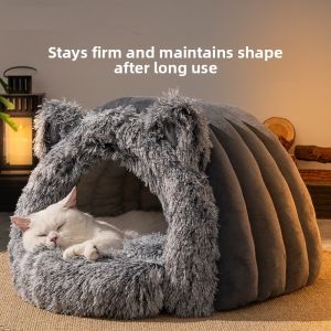 MONLEYTA | Warm Pet Bed Mat Four Seasons Universal For Cats And Dogs Winter Heating Cat Dog Nest Supplies Comfortable Cushion Pet Accessories