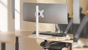 【SG STOCK】Monitor Stand Height Adjustable Monitor Mount For Screens UP To 43 Inches 15KG Load Ergonomic Monitor Bracket