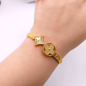 Yon Hing Gelang Tangan Fashion Design Kosong (5D) Emas 916