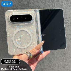 UGP | Luxury Unique Pearl Texture Huawei Purax Flip Phone Case