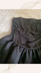 【READYSTOCK】 Korean chic maxi tube dress off shoulder dress strapless dress 现货抹胸连衣裙 长裙 度假风连衣裙 黑裙