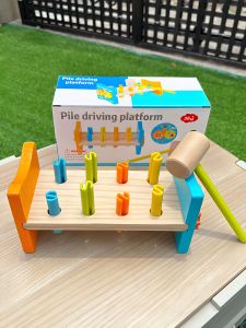 Đồ Chơi Giáo Dục Sớm Cho Trẻ Em Từ 1-2 Tuổi Bảng Đập Bóng Cầu Vồng Rèn Kỹ Năng Phối Hợp Mắt Tay Đồ Chơi Kích Thích Trí Thông Minh