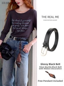 3COLOUR·S | Retro Versatile Cashew Flower Pattern Belt