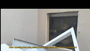 2025 New aluminum alloy ceiling access port pipeline wall maintenance port ceiling hatch access