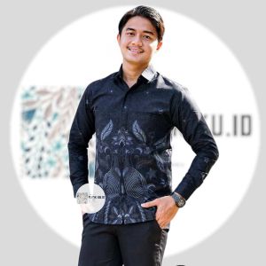 Kemeja Batik Pria Modern kemeja batik pria lengan panjang motif terbaru