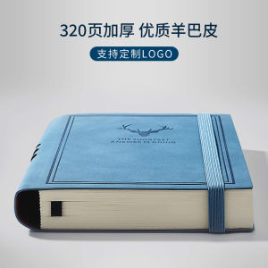 Thickened A5 A6 Notebook Journal Creative Retro Business Office Supplies Large Size Study Work Record Book Simple Elegant