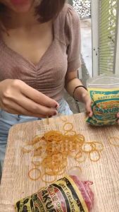 Karet Sakura 100gr: Karet Gelang Kecil & Karet Tipis