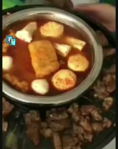 KT WARE 35cm 2 in 1 Cast Iron Korean GRILL PAN Gas Cast Iron BBQ Grill PLATE KUALI CAST kuali BBQ hot plate