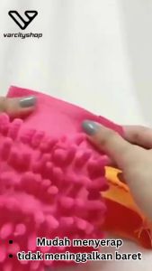 Sarung Tangan Cendol Microfiber 2 Sisi & Lap Pembersih Serbaguna