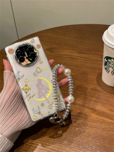 Huawei MateX5 Sailor Moon Limited Edition Phone Case Foldable Transparent Shockproof Customized X3 Womens Fashion Hard Shell X5 New Model Protective Cover