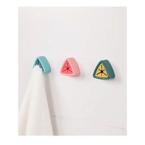 Móc Treo Khăn Bếp Bông Tắm Sáng Tạo/ Móc Treo Đồ 6 Góc-HAUSE