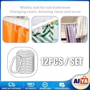Plastic C-Shaped Shower Curtain Hooks & White C-Type Ring Hook: A Comprehensive Guide