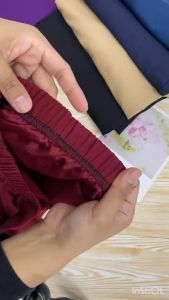 [K993] SELUAR PALAZZO WANITA DENGAN RIBEN PANJANG