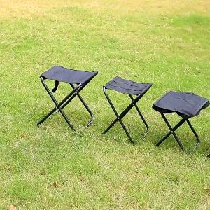 Portable Folding Stool Outdoor Camping Hiking Fishing Picnic Mini Portable Folding Stool Ultra Light Outdoor Slacker Chair