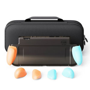Savage Raven by Skull & Co. GripCase MaxCarry Case Bundle with Replaceable Ergonomic Grip Protective Case for Nintendo Switch 2