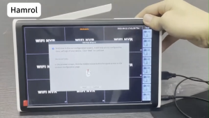 Hamrol 8CH WiFi NVR H.265 Wireless With Screen Monitoring Recorder Face Detection iCsee