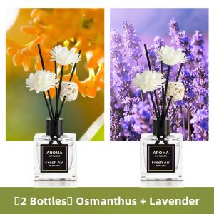 No-Flame Aromatherapy Indoor Long-Lasting Magnolia Flower Hotel Bedroom Perfume Room Bathroom Essential Oil Toilet Special Use