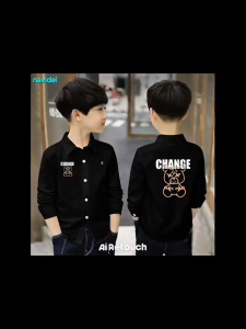 hem kids 381 kemeja anak laki laki usia 3-12 tahun bahan katun stretch(MELAR) printing DTF