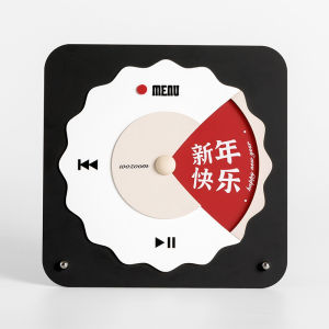 EMITDOOG Dép Sang Trọng Để Bàn Nhỏ Trang Trí Phòng Khách TV Tủ Rượu Quà Tặng Chuyển Đến Nhà Mới Mộc Nhựa Phong Cách INS Thủ Công Bán Tự Động