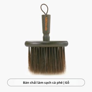 Bàn Chải Vệ Sinh Cà Phê Bằng Gỗ Nguyên Khối AliKisscafe Dành Cho Máy Pha Cà Phê Espresso Dụng Cụ Làm Sạch Bụi Cho Nhà Bếp Và Quầy Pha Chế - Phụ Kiện Vệ Sinh Thân Thiện Với Môi Trường