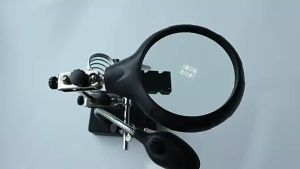 ⚡Miễn Phí Vận Chuyển⚡Kính Lúp Soi Hàn Mạch Điện Tử Có Đèn Led Kính Lúp Sửa Chữa Để Bàn Không Dây