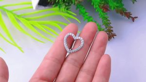 3pcs Mixed-Style Heart Star Dangle Belly Button Rings Sets 14G Stainless Steel Curved Zircon Belly Piercing Nombril Navel Ring