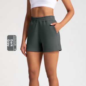 High Waist Casual Loose Womens Shorts 3/4 Length