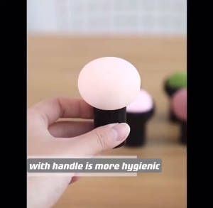 3/6pcs Mushroom Head Makeup Sponge Beauty Air Powder Cosmetic Sponge Egg Smooth Sponge Beauty Makeup
