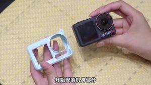 Sanrio | for DJI OSMO Action 6 5 Pro 4 3 Silicone Case Fashion Cute Sanrio Hello Kitty Kuromi Anti-lost Strap Sport Camera Protect Cover