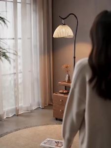 DONGMU | Portable Storage Light Wooden Floor Lamp