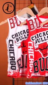 Kids jersey terno BULLS MJ23 2yrsold-7yrsold