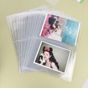 1-4 Grids Multi-Pockets Photo Card Binder Inner Pages A5 Kpop Photocards Sleeves Photo Album Page Protector Cards Sleeve Sheets