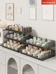QINQI | Multilevel Cup And Tea Set Holder