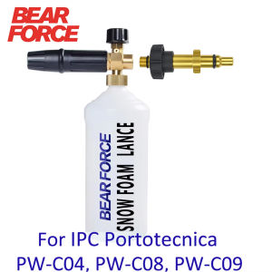 BEAR FORCE | Snow Foam Lance Foam Nozzle Car Washer Foam Generator High Pressure Soap Foamer Car Foam Wash for Kolner Anlu Kpaton Maltec IPC