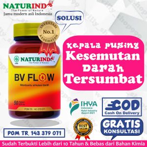 Obat Herbal Kebas dan Kesemutan Tangan Kaki Melancarkan Sirkulasi Darah Bv Flow Naturindo