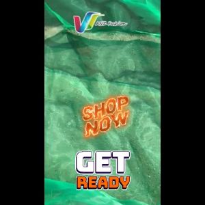 Super Seller - Keramba Ikan Waring Jaring Kasa Hijau untuk Larva Ikan Burayak Siap Pakai Ukuran Kecil 15x1x05