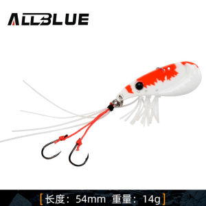 ALLBLUE Vib Blade Crazy Shrimp Composite Metal Freshwater Lure for Bass Fishing 7g 14g 28g Ocean Beach Boat Fishing Lake