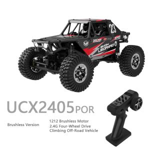 1/24 RC Crawler UDIRC UCX2405 Brushless/Brushed Motor 4WD Off-road Mini Rock Crawler Climbing Vehicle RTR RC Car Toys